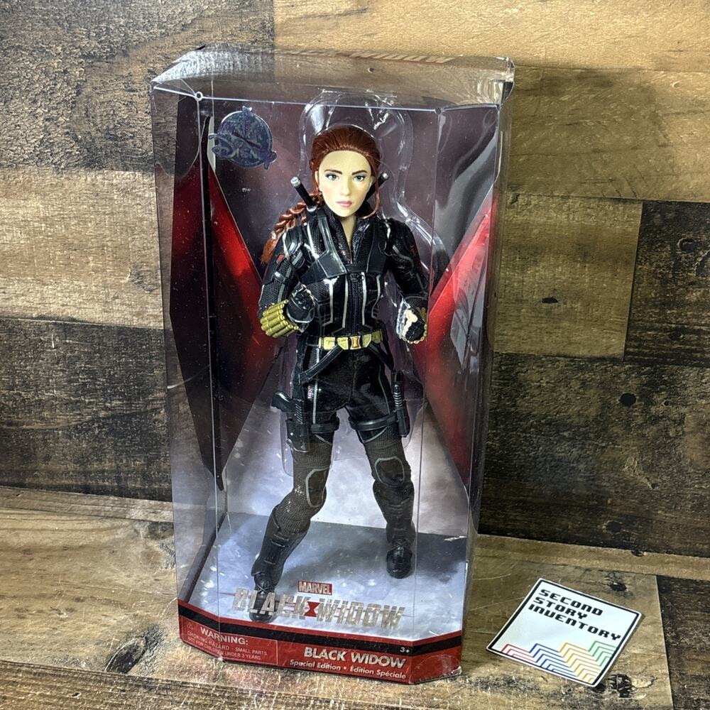 Disney Store Black Widow Doll Special Edition Figure Collectible NIB
